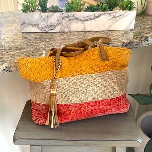 Joy Gryson Muti Colored Leather Bag